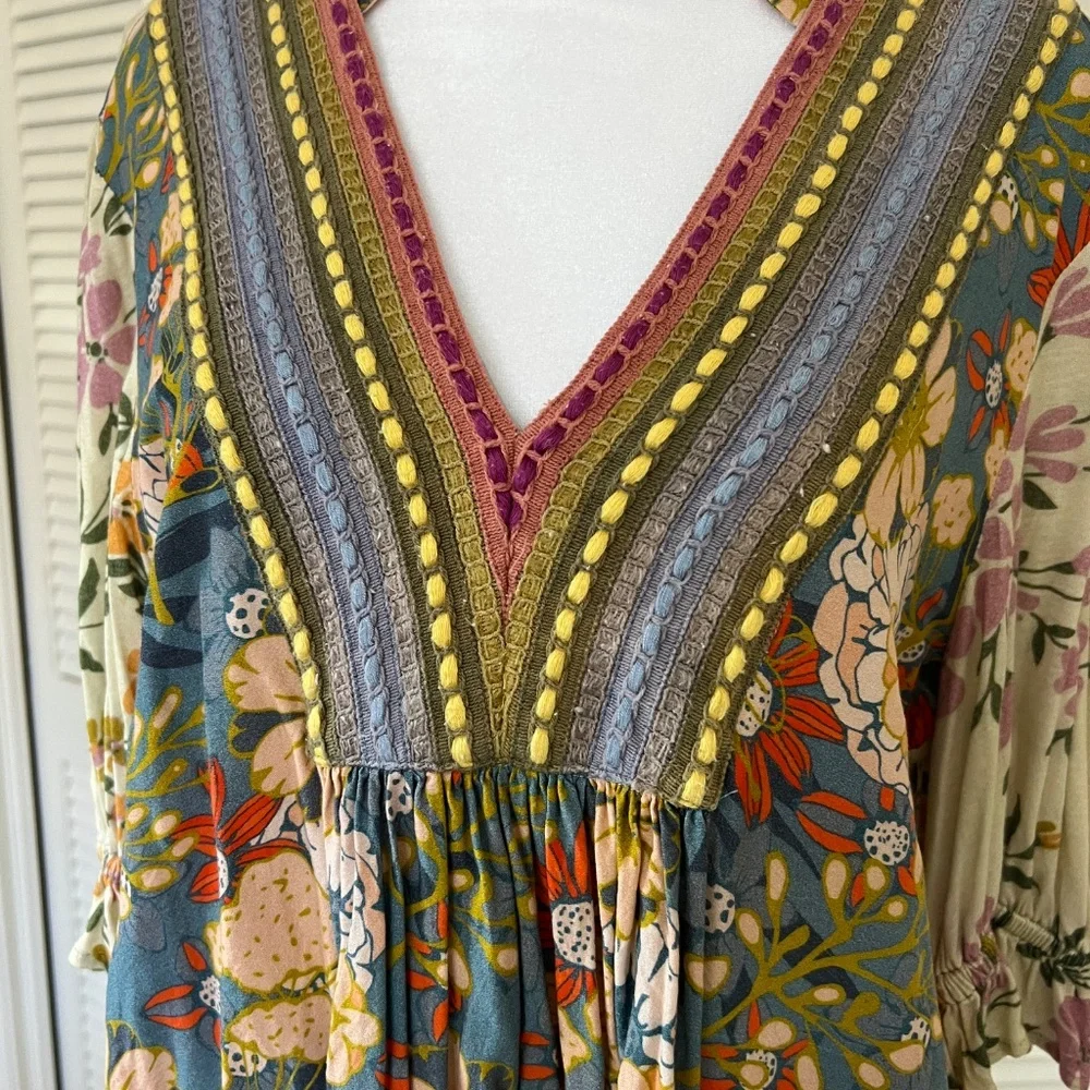 Anthropologie Blink London Top - Great Colors for early fall - Picture 5 of 7